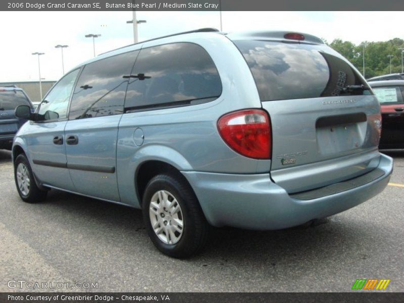 Butane Blue Pearl / Medium Slate Gray 2006 Dodge Grand Caravan SE