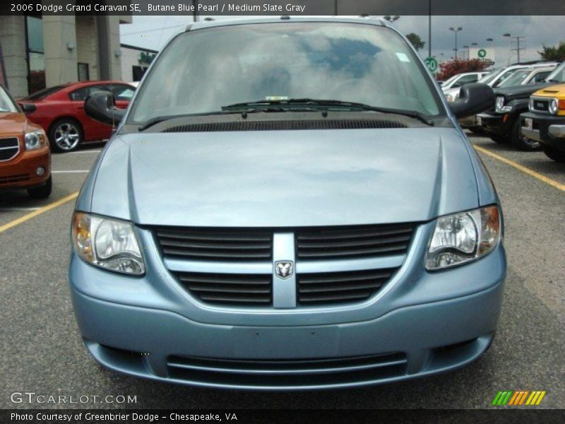 Butane Blue Pearl / Medium Slate Gray 2006 Dodge Grand Caravan SE