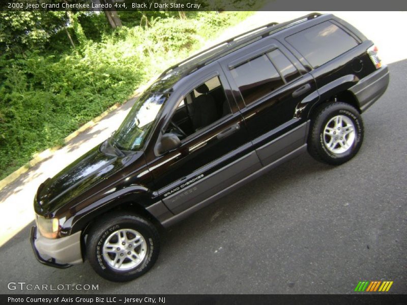 Black / Dark Slate Gray 2002 Jeep Grand Cherokee Laredo 4x4