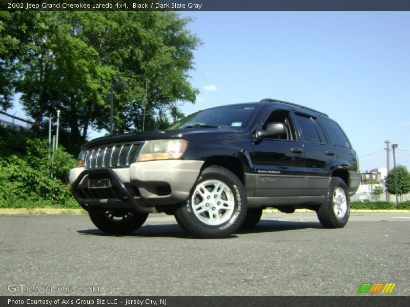 Black / Dark Slate Gray 2002 Jeep Grand Cherokee Laredo 4x4