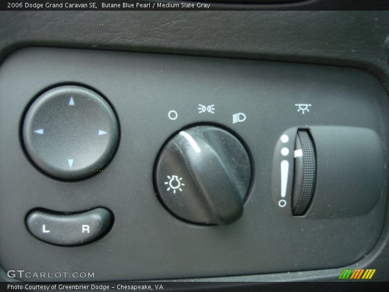 Butane Blue Pearl / Medium Slate Gray 2006 Dodge Grand Caravan SE