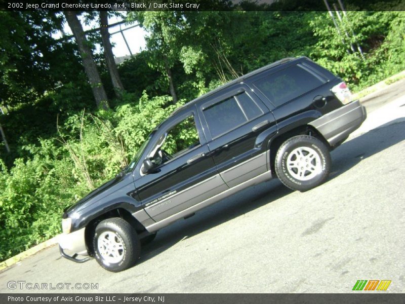 Black / Dark Slate Gray 2002 Jeep Grand Cherokee Laredo 4x4