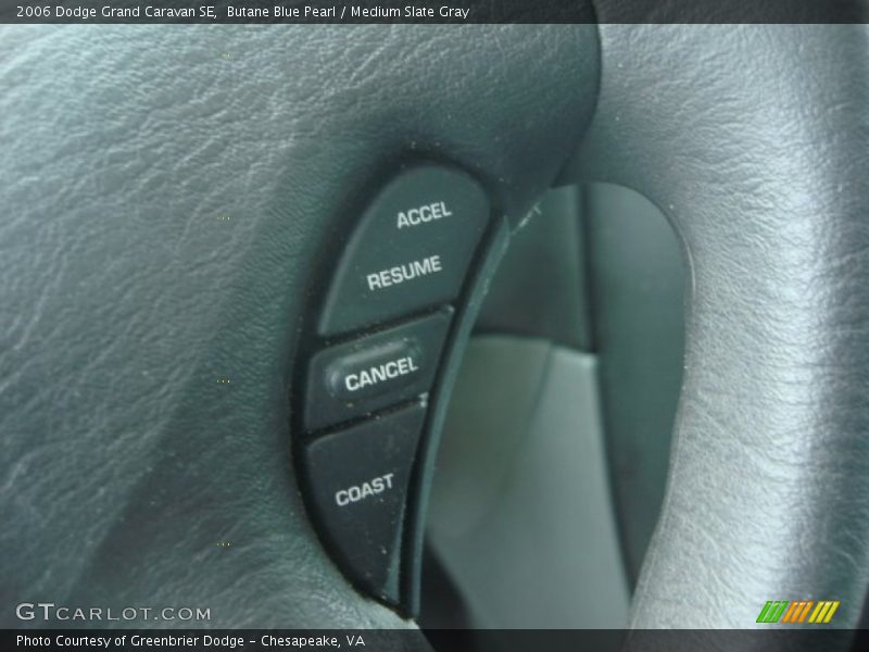 Butane Blue Pearl / Medium Slate Gray 2006 Dodge Grand Caravan SE