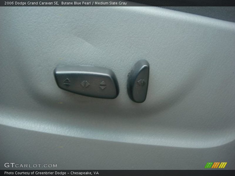 Butane Blue Pearl / Medium Slate Gray 2006 Dodge Grand Caravan SE