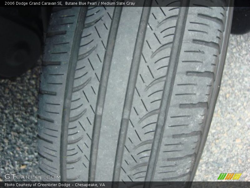 Butane Blue Pearl / Medium Slate Gray 2006 Dodge Grand Caravan SE