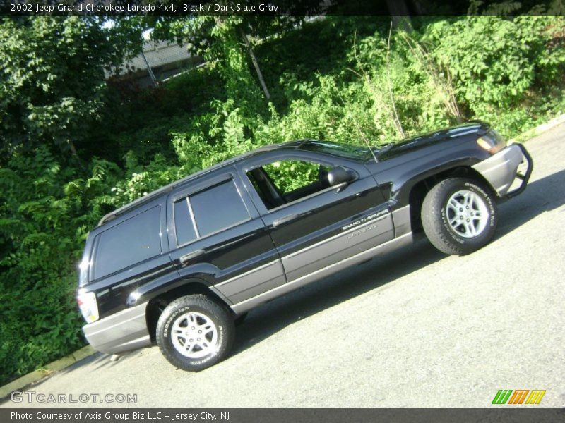 Black / Dark Slate Gray 2002 Jeep Grand Cherokee Laredo 4x4