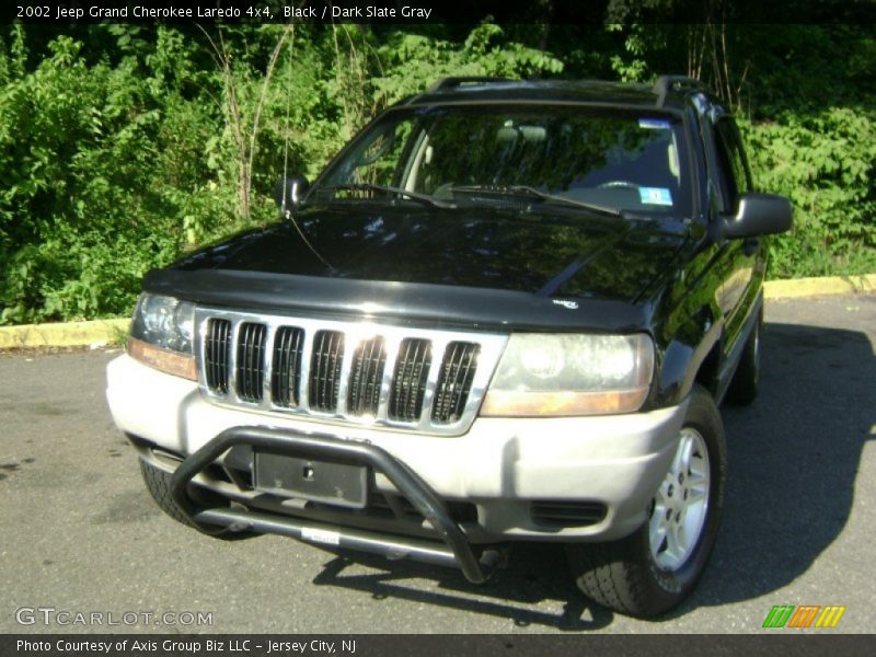 Black / Dark Slate Gray 2002 Jeep Grand Cherokee Laredo 4x4