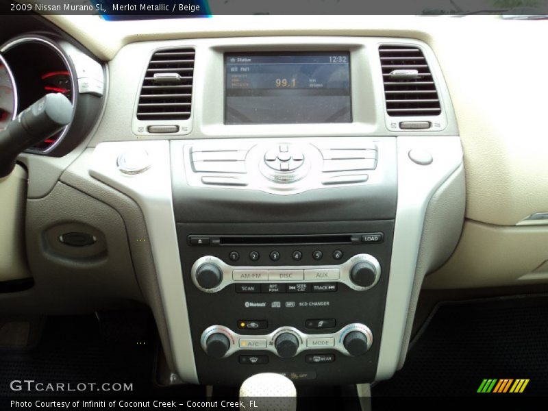 Merlot Metallic / Beige 2009 Nissan Murano SL