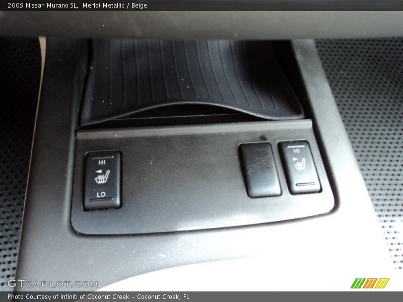 Merlot Metallic / Beige 2009 Nissan Murano SL