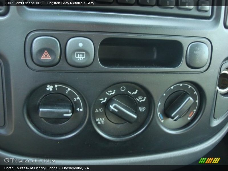 Tungsten Grey Metallic / Gray 2007 Ford Escape XLS
