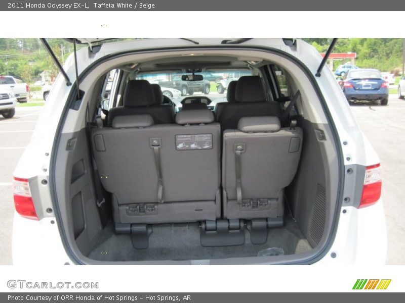 Taffeta White / Beige 2011 Honda Odyssey EX-L