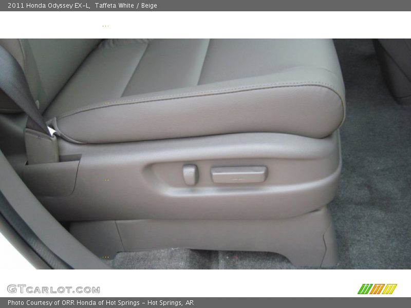 Taffeta White / Beige 2011 Honda Odyssey EX-L