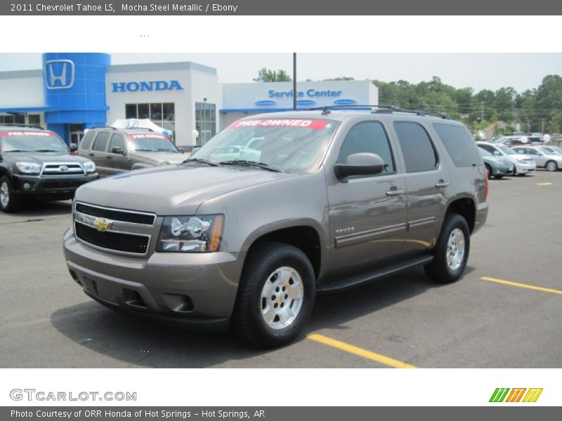 Mocha Steel Metallic / Ebony 2011 Chevrolet Tahoe LS