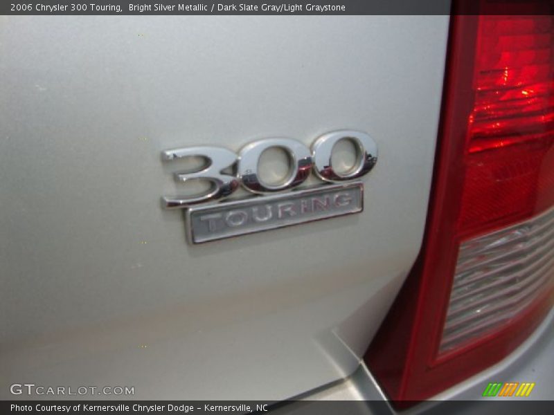Bright Silver Metallic / Dark Slate Gray/Light Graystone 2006 Chrysler 300 Touring