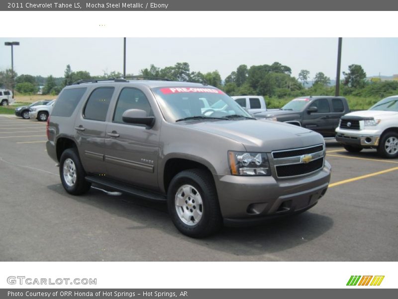 Mocha Steel Metallic / Ebony 2011 Chevrolet Tahoe LS