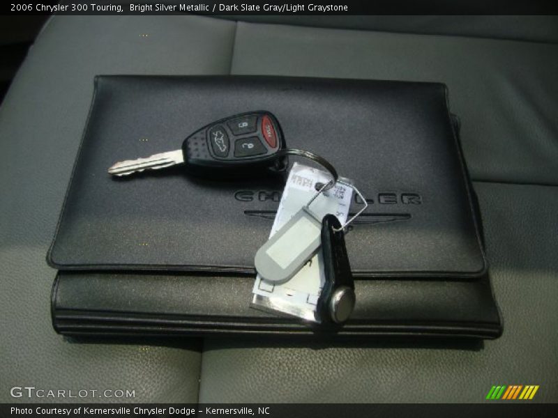 Bright Silver Metallic / Dark Slate Gray/Light Graystone 2006 Chrysler 300 Touring