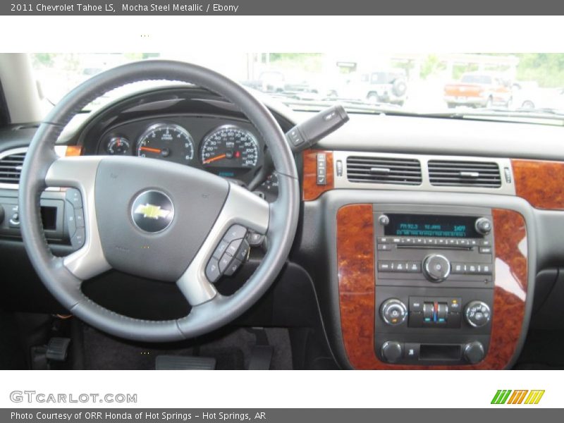 Mocha Steel Metallic / Ebony 2011 Chevrolet Tahoe LS