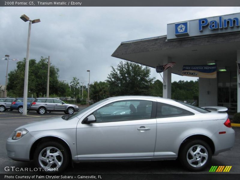 Titanium Metallic / Ebony 2008 Pontiac G5