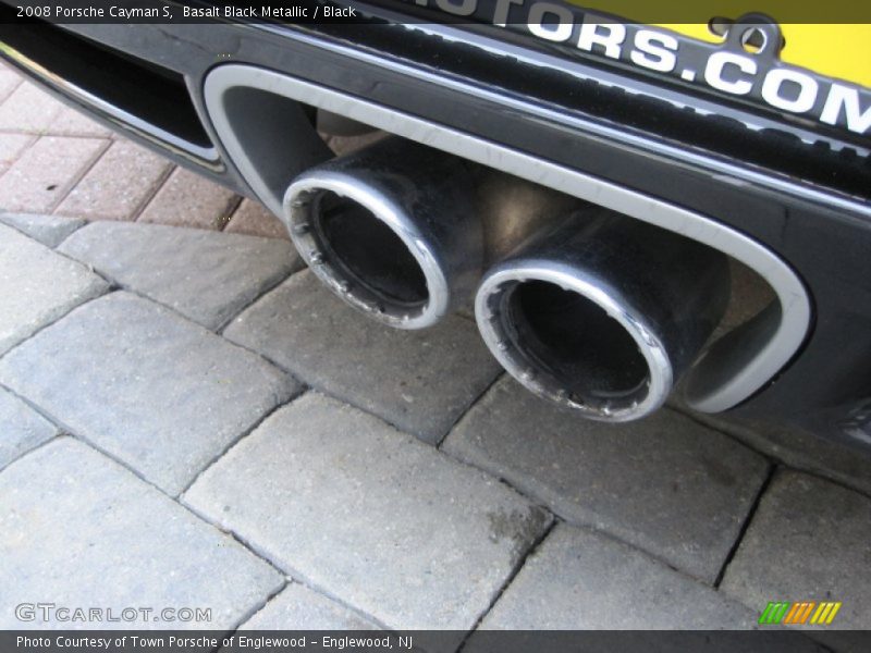 Basalt Black Metallic / Black 2008 Porsche Cayman S