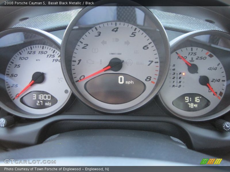  2008 Cayman S S Gauges