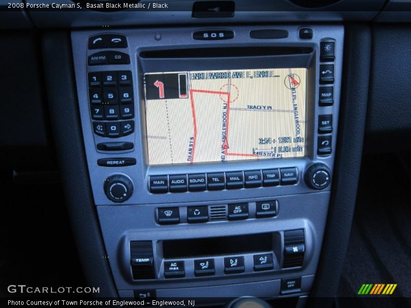 Navigation of 2008 Cayman S