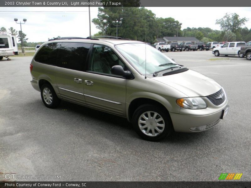 Light Almond Pearl / Taupe 2003 Chrysler Town & Country LXi