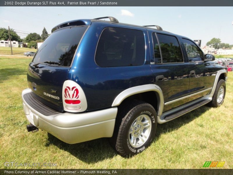 Patriot Blue Pearl / Sandstone 2002 Dodge Durango SLT Plus 4x4