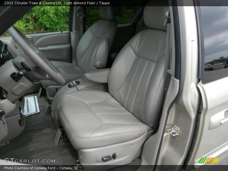 Light Almond Pearl / Taupe 2003 Chrysler Town & Country LXi