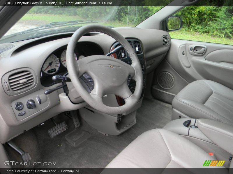 Taupe Interior - 2003 Town & Country LXi 