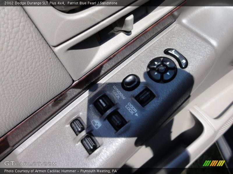Patriot Blue Pearl / Sandstone 2002 Dodge Durango SLT Plus 4x4