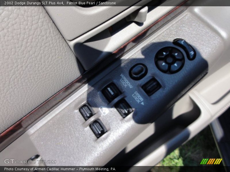 Patriot Blue Pearl / Sandstone 2002 Dodge Durango SLT Plus 4x4