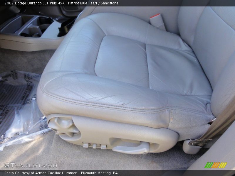 Patriot Blue Pearl / Sandstone 2002 Dodge Durango SLT Plus 4x4