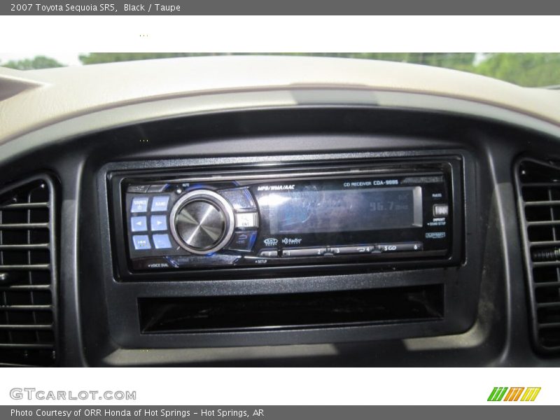 Black / Taupe 2007 Toyota Sequoia SR5