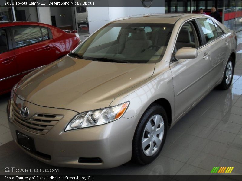 Desert Sand Mica / Bisque 2008 Toyota Camry LE