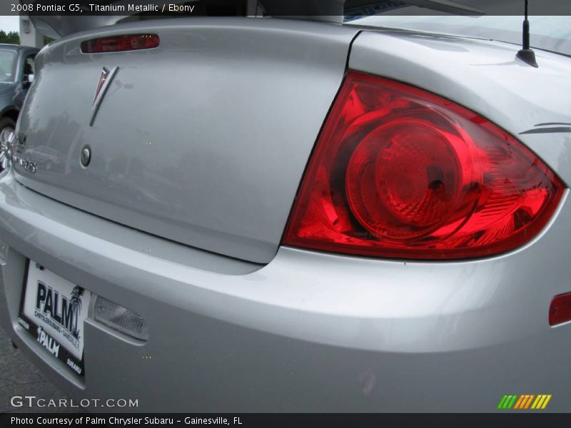 Titanium Metallic / Ebony 2008 Pontiac G5