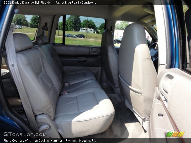 Patriot Blue Pearl / Sandstone 2002 Dodge Durango SLT Plus 4x4