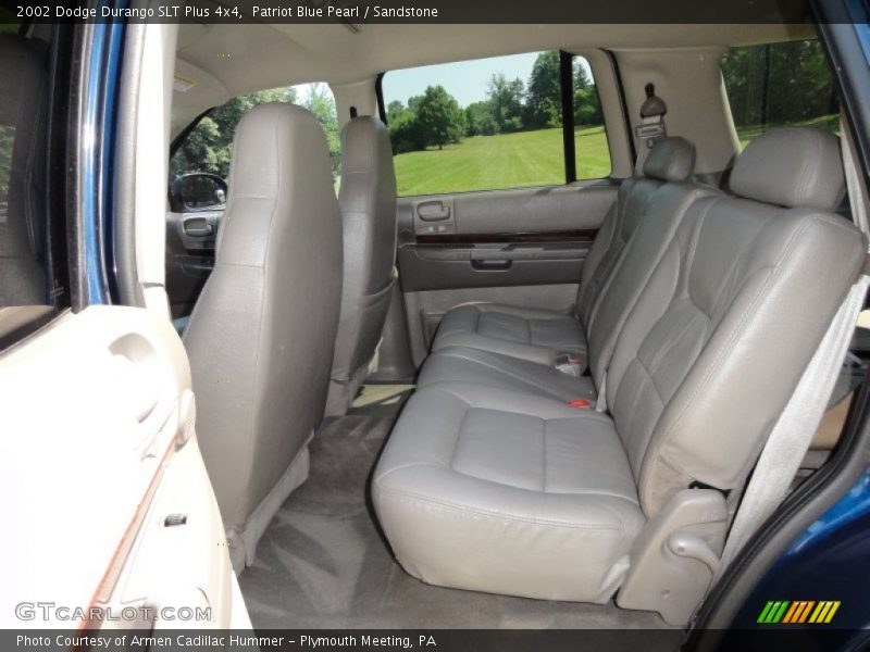 Patriot Blue Pearl / Sandstone 2002 Dodge Durango SLT Plus 4x4