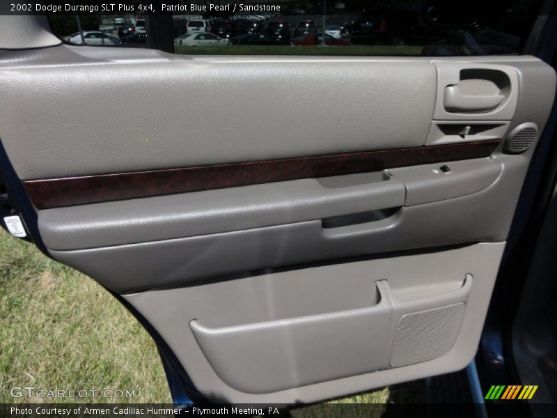 Patriot Blue Pearl / Sandstone 2002 Dodge Durango SLT Plus 4x4