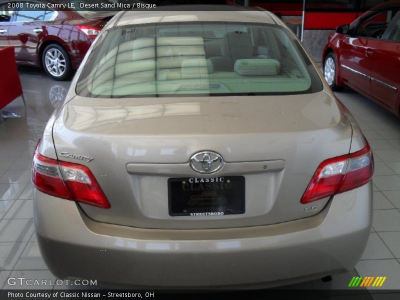 Desert Sand Mica / Bisque 2008 Toyota Camry LE