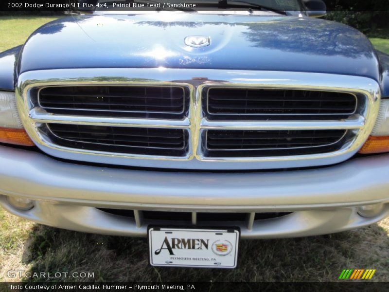 Patriot Blue Pearl / Sandstone 2002 Dodge Durango SLT Plus 4x4
