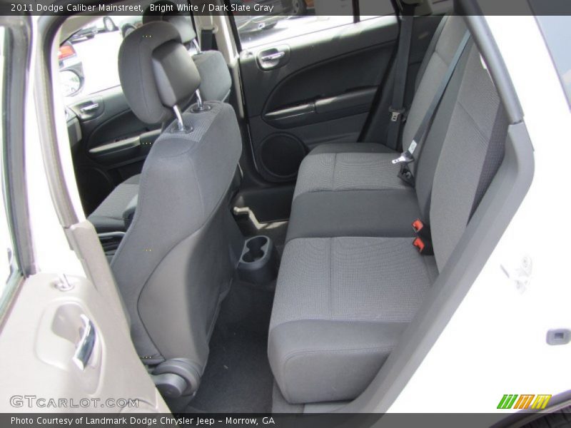 Bright White / Dark Slate Gray 2011 Dodge Caliber Mainstreet