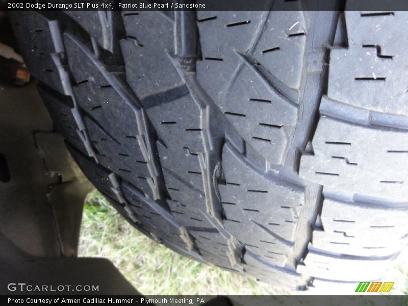 Patriot Blue Pearl / Sandstone 2002 Dodge Durango SLT Plus 4x4