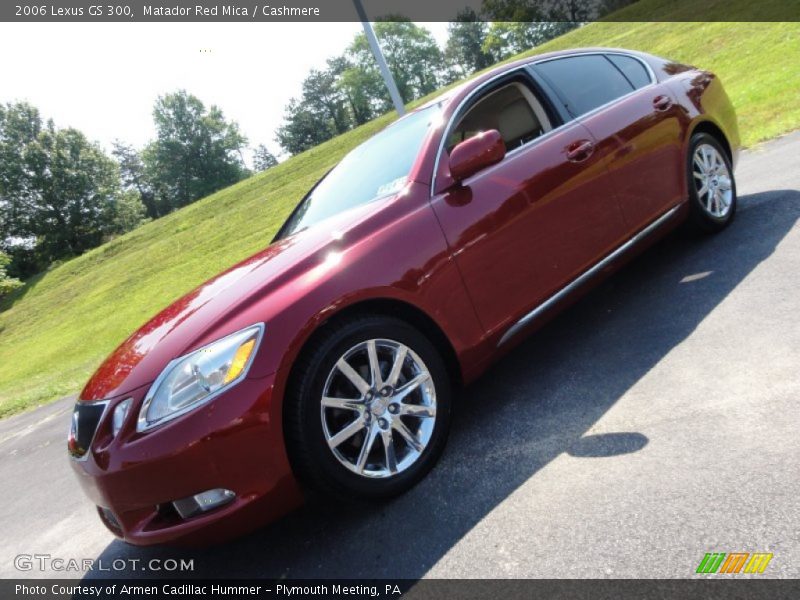 Matador Red Mica / Cashmere 2006 Lexus GS 300