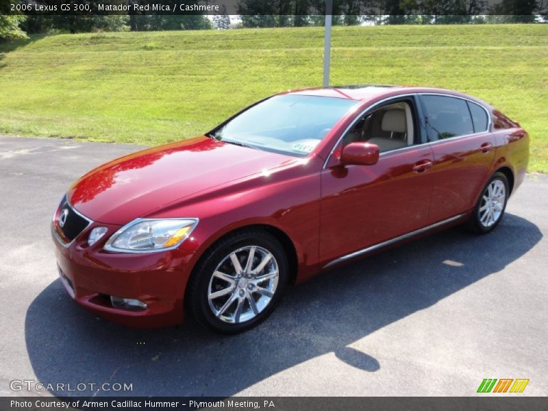 Matador Red Mica / Cashmere 2006 Lexus GS 300