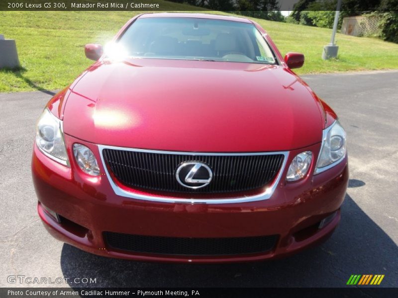 Matador Red Mica / Cashmere 2006 Lexus GS 300