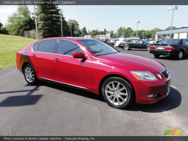 Matador Red Mica / Cashmere 2006 Lexus GS 300