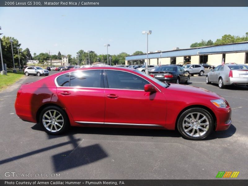 Matador Red Mica / Cashmere 2006 Lexus GS 300
