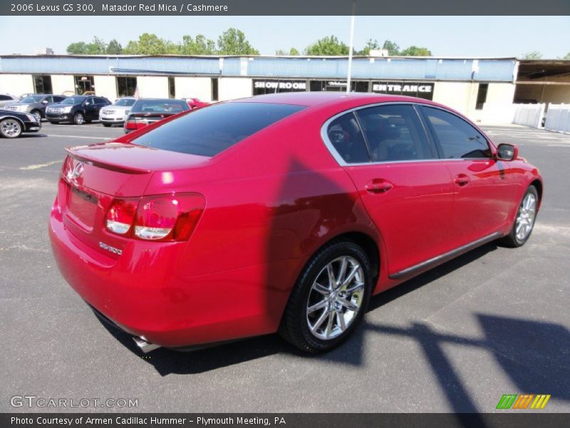 Matador Red Mica / Cashmere 2006 Lexus GS 300