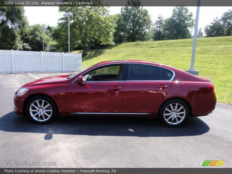 Matador Red Mica / Cashmere 2006 Lexus GS 300