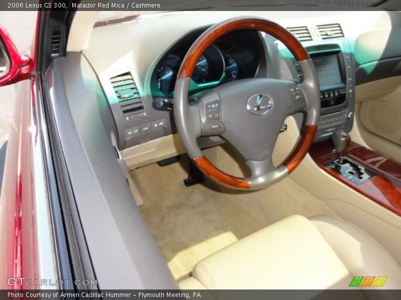 Matador Red Mica / Cashmere 2006 Lexus GS 300